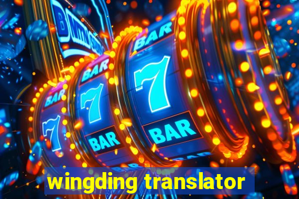 wingding translator